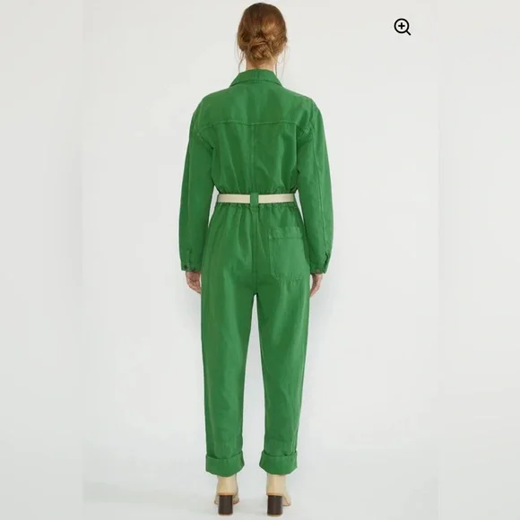 NWT ETICA Kingsley Utility Jumpsuit in Juniper, Various Sizes - Picture 3 of 8